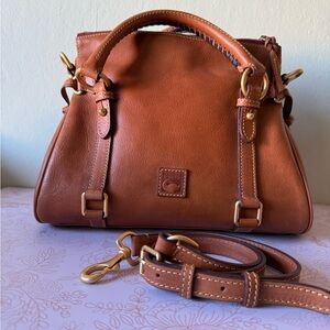 Dooney & Bourke Florentine Satchel Original Size in Natural